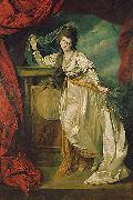 Johann Zoffany Portrait of female Germany oil painting artist